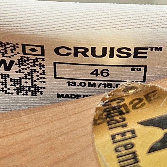 Wolf & Shepherd Men's Cruise TRE Slip On Sneakers, White, Sz 13 - Picture 16 of 16